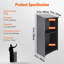 119.9cm Wood Full Podium with Wheels-526846322