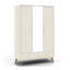 Abby 3 Door 2 Drawer Wardrobe With Mirror-117226795
