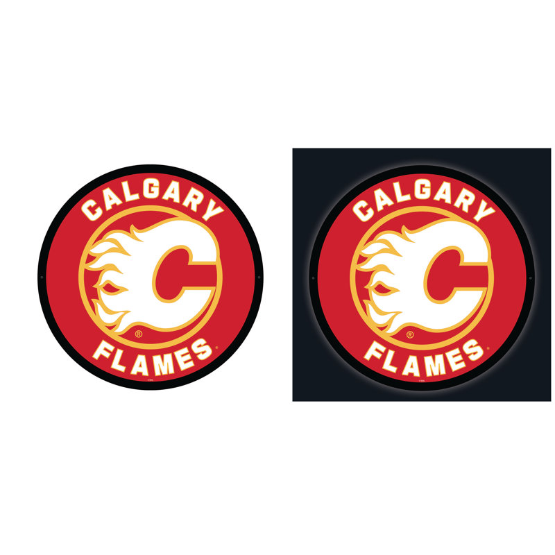 Enseigne murale 23 po NHL, NHL Calgary Flames
