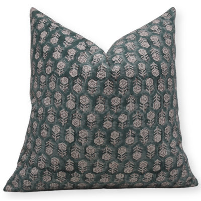 Housse de coussin à motif floral en coton imprimé Fab Fabine Boho - Tulsi Buti