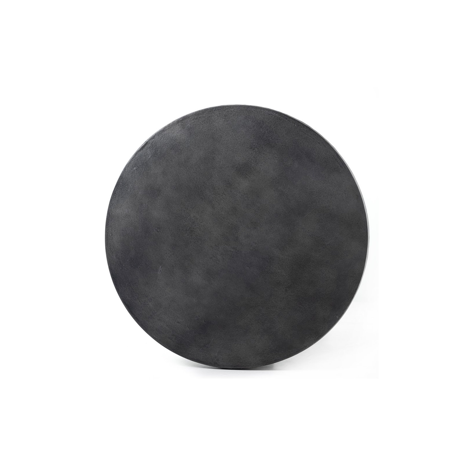 Eponine 26'' Metal Outdoor Side Table, Aged Gray