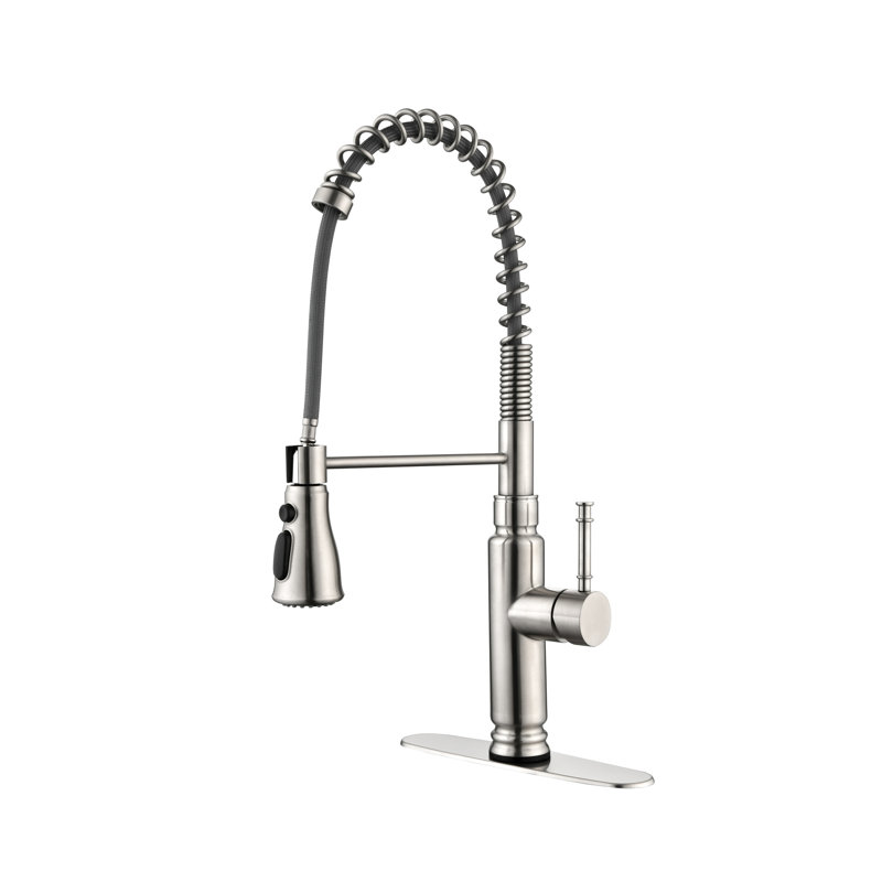 Pull Down Kitchen Faucet With Touch Control - Corrosion Resistance, Dependable Performance Rust Head Adjustable Flow, Stylish Design