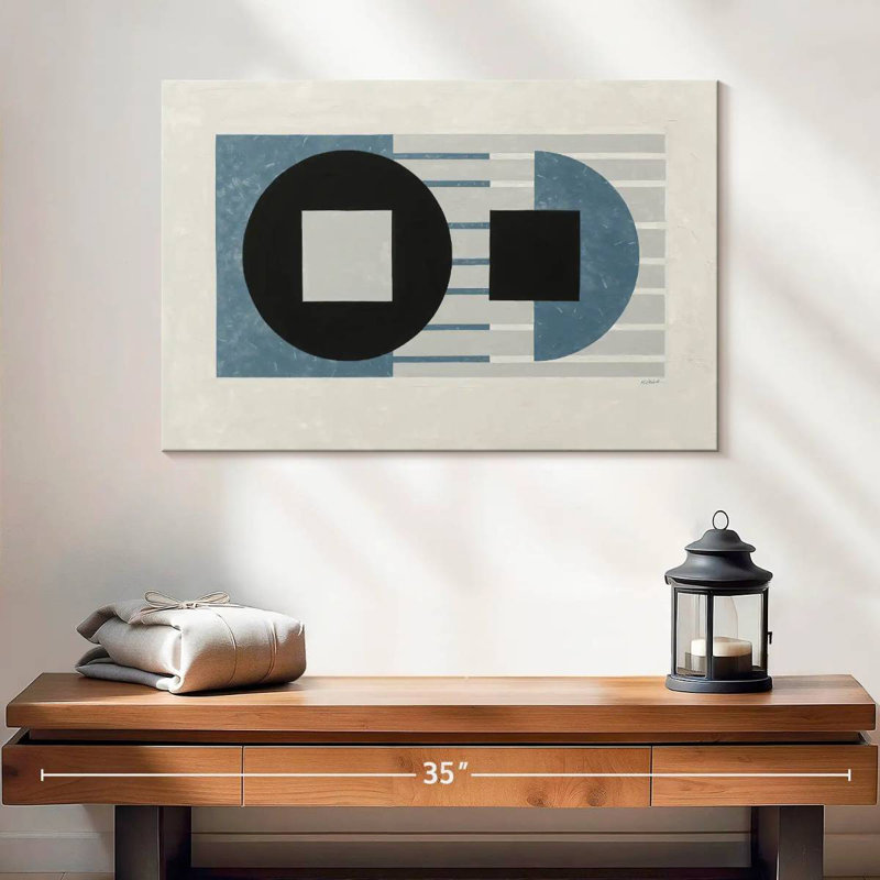 Avery Laterally Speaking Blue, 16" H x 24" W