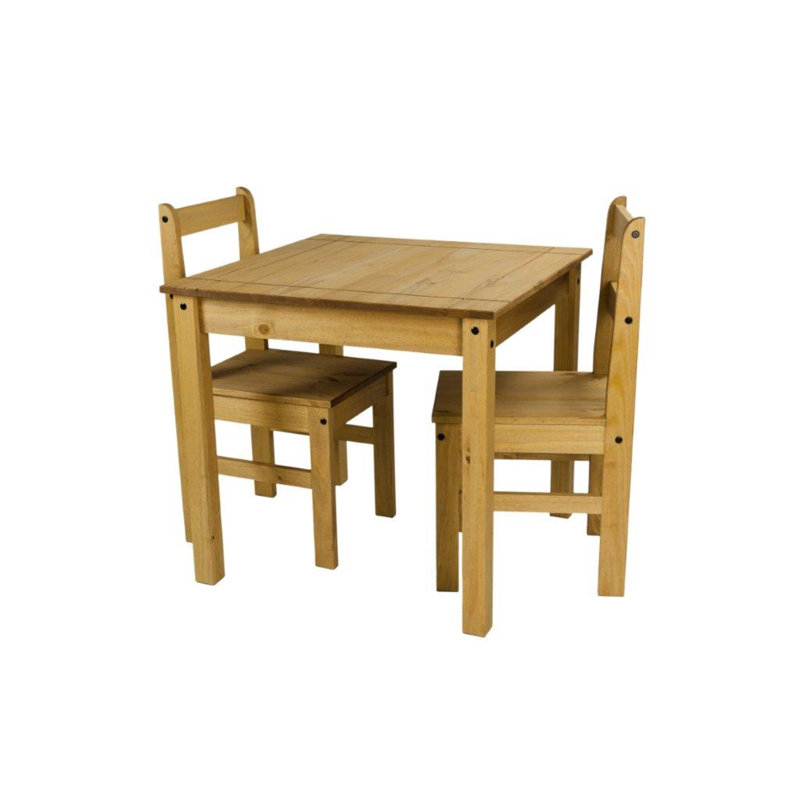 Palmea 2 - Person Dining Set, Antique Wax, Antique Wax