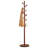 Aenwood Solid Wood Freestanding 8 - Hook Coat Rack