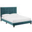 Lit plateforme capitonné en velours performance Melanie de Modway-508170949-508170946