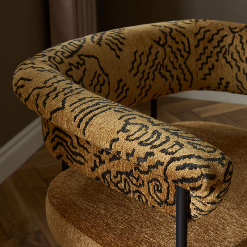 Grayson Counter and Bar Stool, Light Camel Polyester, Solid, Bar Stool (30.5" Seat Height)