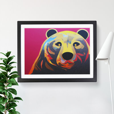 Blissful Bear - Single Picture Frame Print