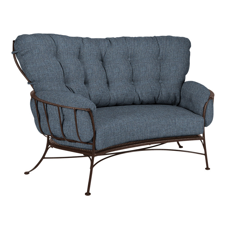 Monterra Outdoor 2 - Seat Loveseat, Copper Creek, Alcazar Redwood