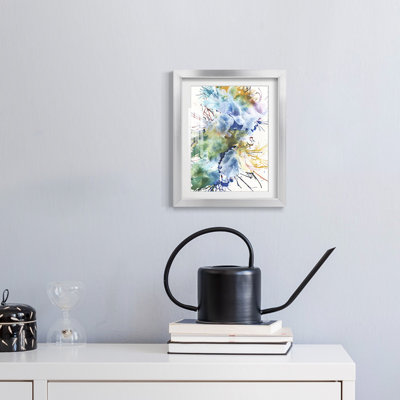 Like An Iris I -Framed Print