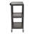 Laptop Caddy Utility Cart with 3 Shelves and Casters