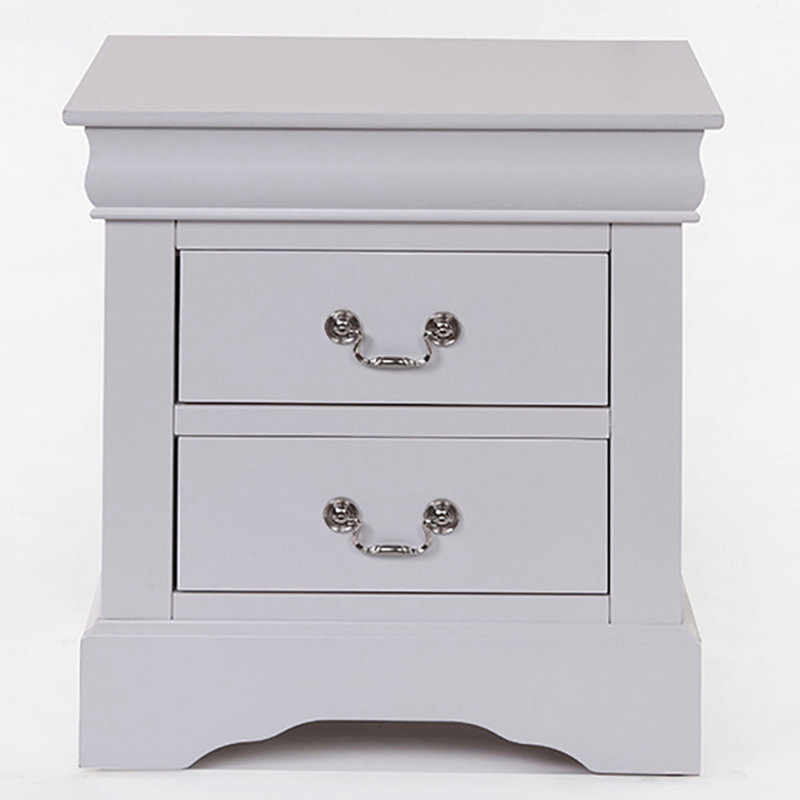 Table de bout Table de chevet moderne, Blanc