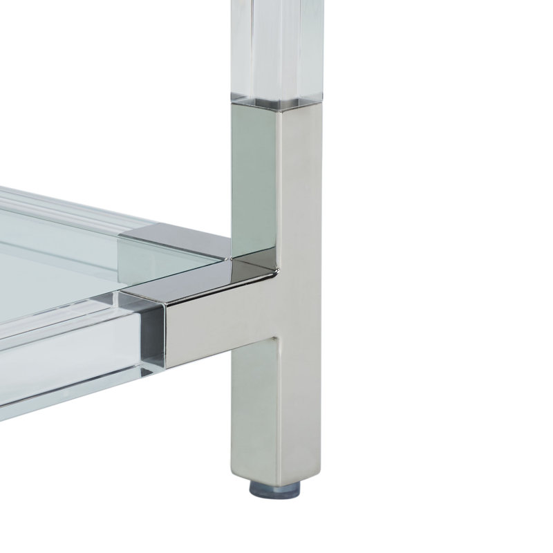 Louisa Coffee Table, Silver