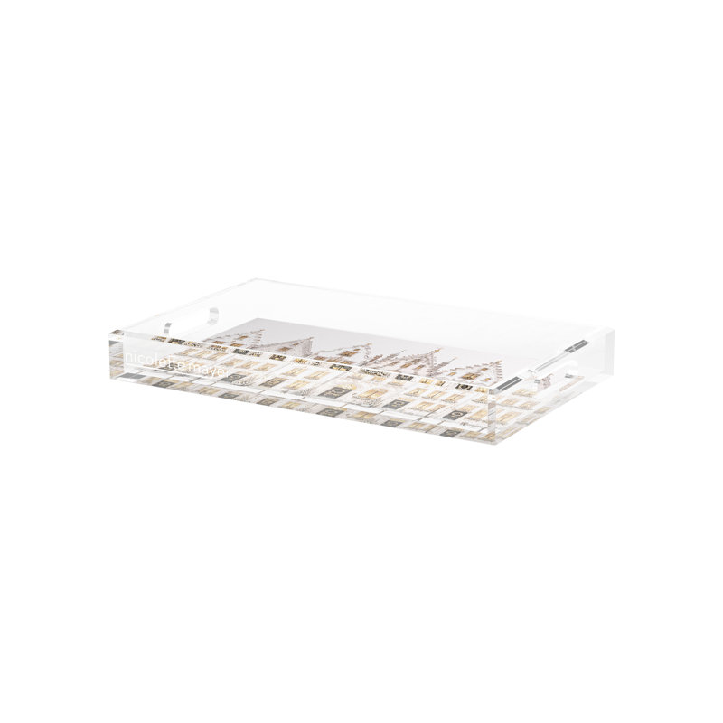 Rectangle Decorative Tray, 12.5"W x 7.75"D