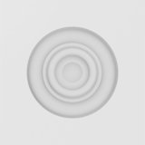 Standard Sedgwick Bullseye Rosette with Square Edge