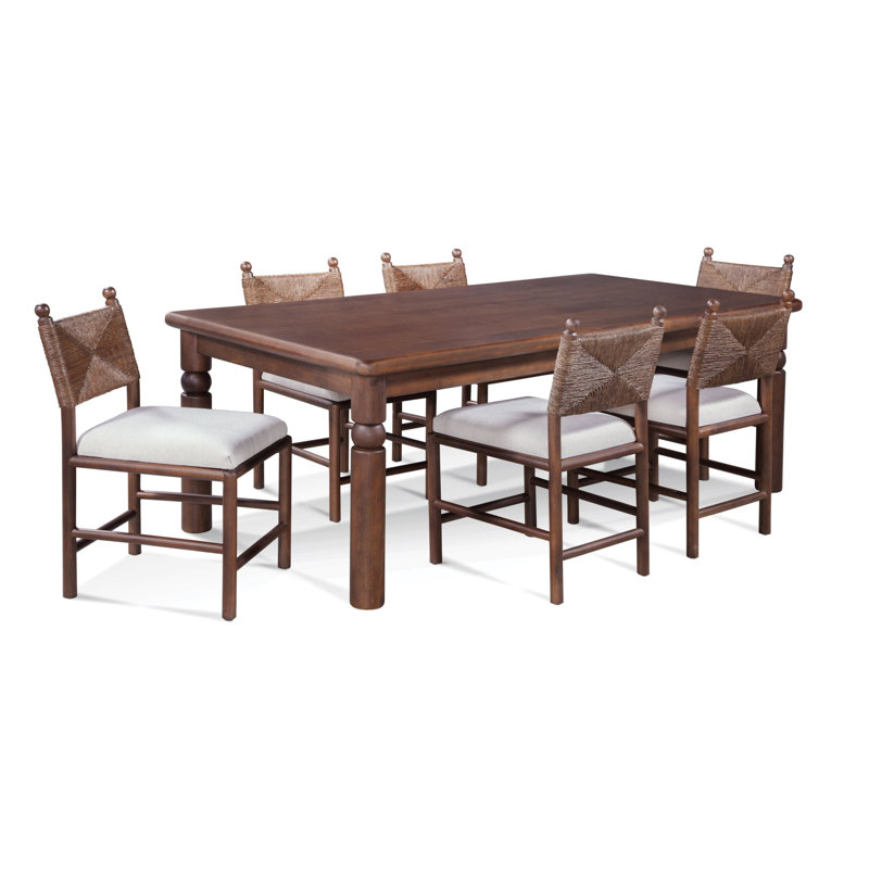 Dulce Solid Wood Dining Table, Hazel