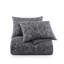 Ensemble d'édredon jacquard délavé à la pierre 4 pièces Design Studio-106461873