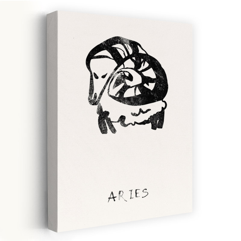Art mural Bold Aries Ram Bold, 48" H x 32" W