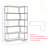 35-inch L-shaped corner bookshelf-1861906771