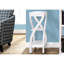 Table d'appoint carrée blanche, 3 tables d'appoint pour chambre à coucher, salon, support à plante, en blanc, utilisation pratique
