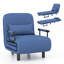 Fauteuil futon large de 26,5 po Damyla-86783557