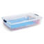 Bacs de rangement en plastique transparents 41 pte avec couvercles Rubbermaid, paquet de 4-101700753
