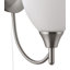 Barium Steel Armed Sconce-29180664
