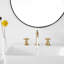2-handle Bathroom Faucet with Drain Assembly-73465712