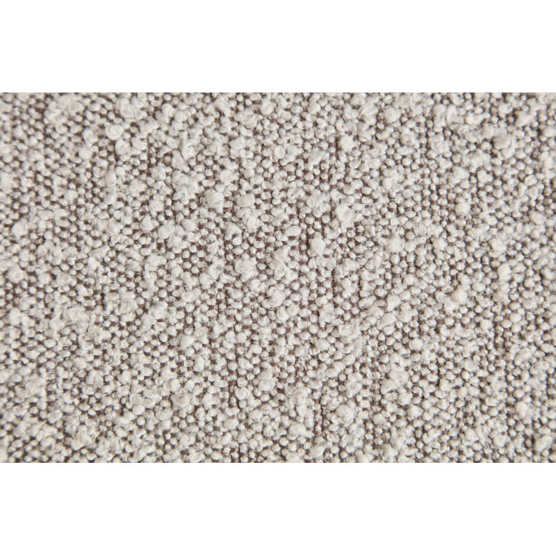 Aria Boucle Swivel Chair Taupe