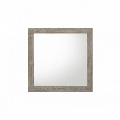 Gray Finish Mirror
