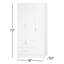 Armoire Bossard 3 portes, tablettes et tringle-829334475