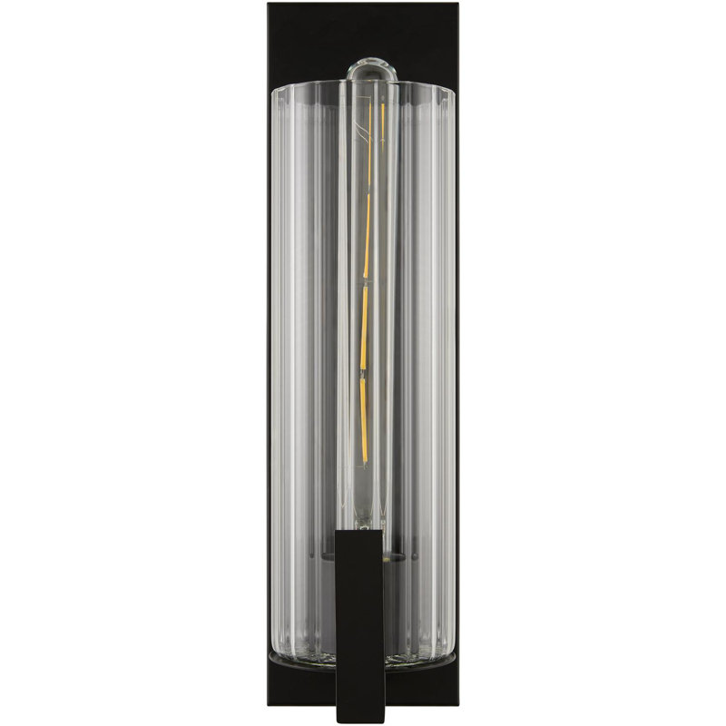 Smyan Wall Sconce, Matte Black