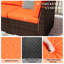 Treyshun Modular Slanted Rattan Sectional Conversation Sets With Coffee Table-87868581-99277890