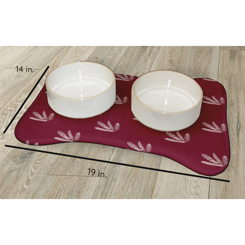 Anti-Skid Placemat, Red
