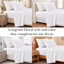 Literie 4 pièces à motifs floraux roses Southshore Fine Linens, taille Queen, motif Rose Whisper-135031053-135031059