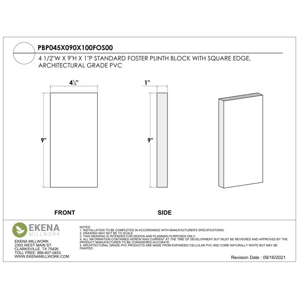 Product Dimensions