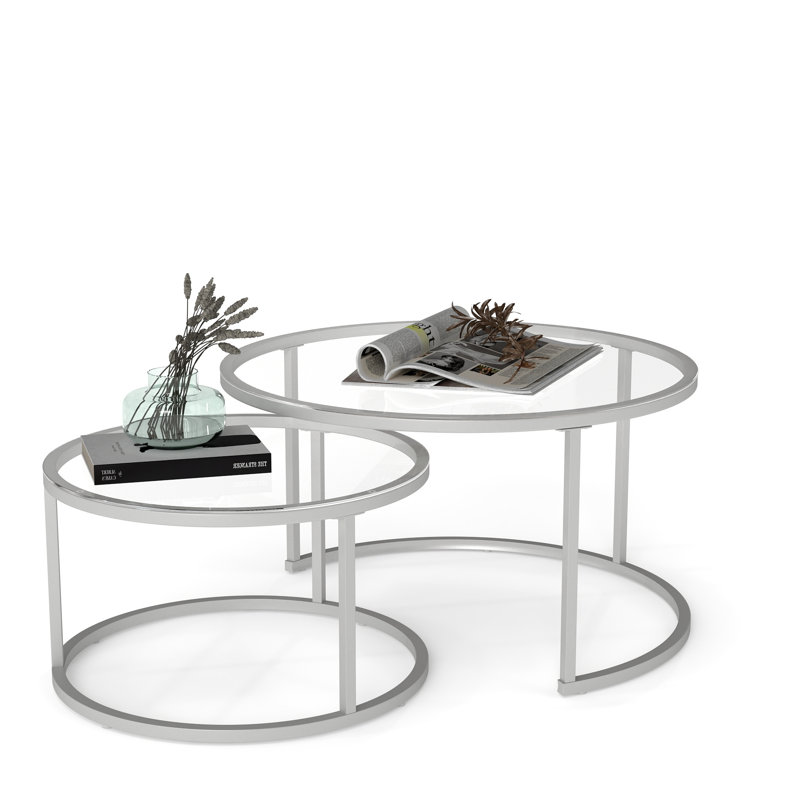 Frame Coffee Table, Sliver