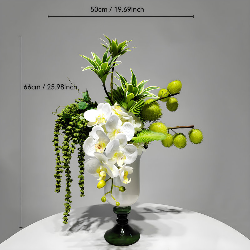 Ornements de fleurs simulées