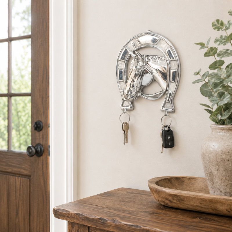 Lucky Horseshoe Key Holder