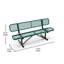 Banc d'extérieur en métal avec dossier Hadleigh-622571437