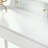 Corner Makeup Vanity Desk With Adjustable Folding Mirror, 3-color Led Lighting, Adequate Storage And Stool-130186970