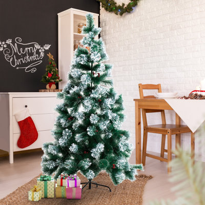 4.92' H Artificial Spruce Christmas Tree