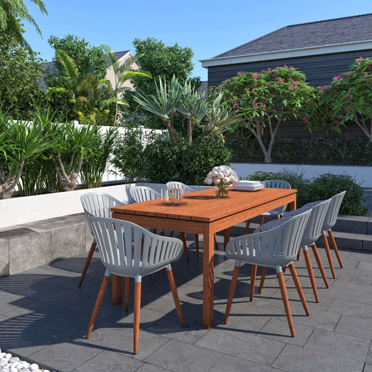 Anav Rectangular 8 - Person 82" Long Dining Set
