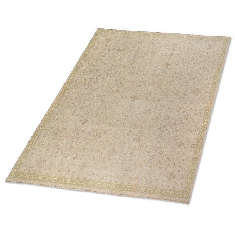 Surhabi Wool Oriental Area Rug in Beige/Taupe/Neutral, Rectangle 8' x 10'
