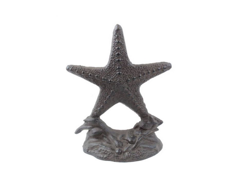 Cast Iron Starfish Weighted Floor Stop