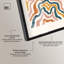 Ensemble d'art abstrait moderne « Earth Tones Pasta » en cadre-boîte, par Art Remedy, cadre noir, 10 x 15-177756612-177756614