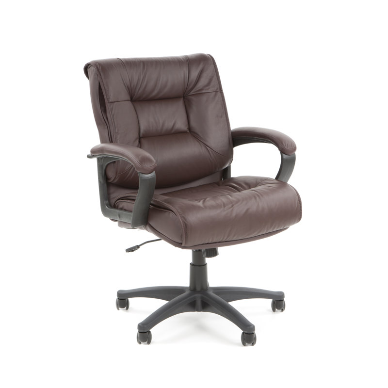 Executive Chair, Top Grain Burgundy