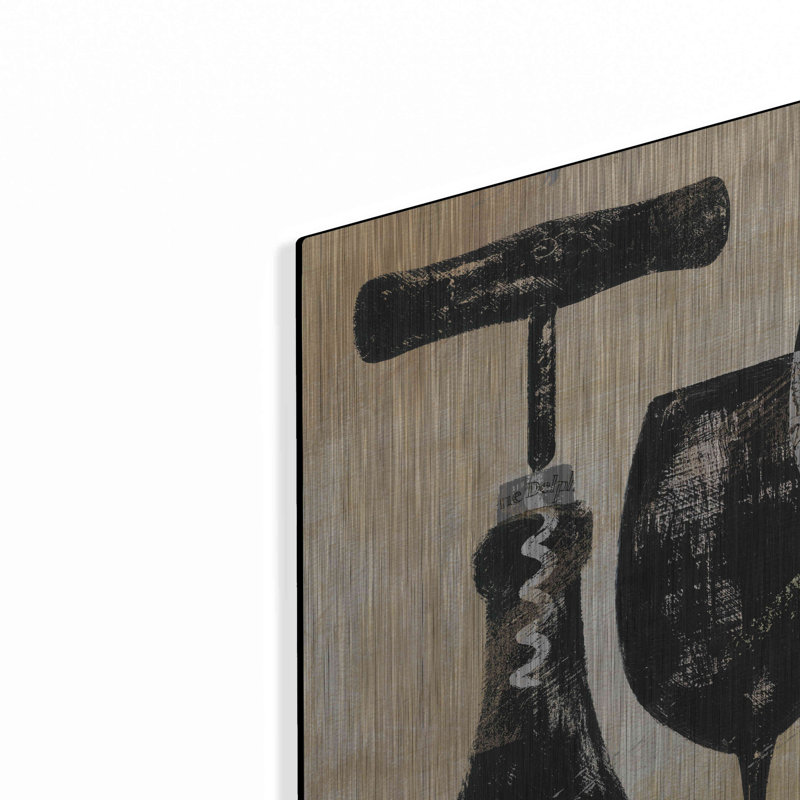 «Wine Sélection II» par Daphne Brissonnet, H 12 po x l 12 po