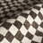 Abani Rugs Tinina Collection VEN100A Washable Checkered Brown & Cream Area Rug-424155134