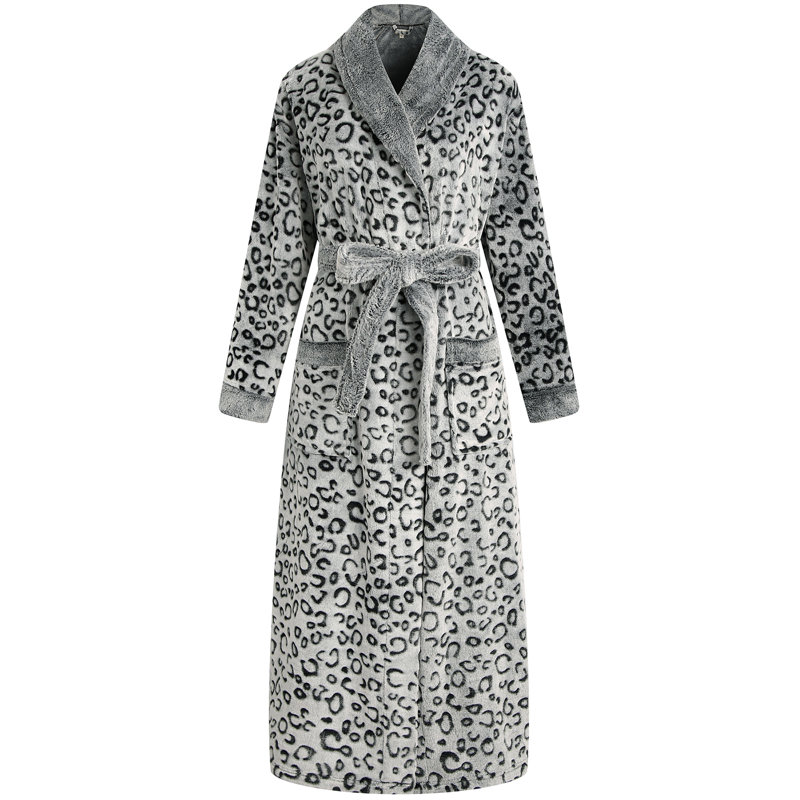 Peignoir droitwich fille / femme en molleton avec poches, TG